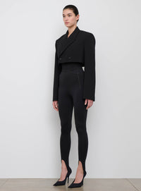 Crop Blazer - Black