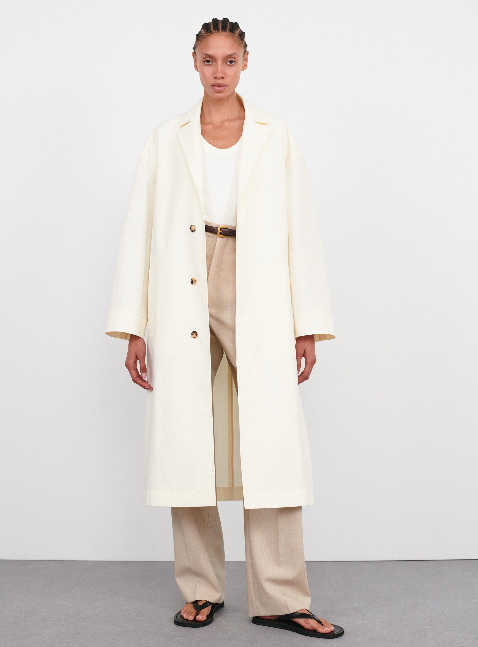 Mac Coat - Bone