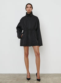 RHW Crop Anorak - Black