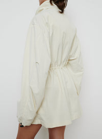 RHW Crop Anorak - Ivory