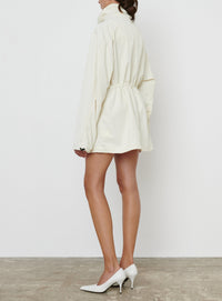 RHW Crop Anorak - Ivory