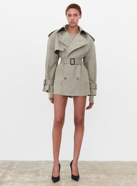 Clean Trench Mini - Taupe