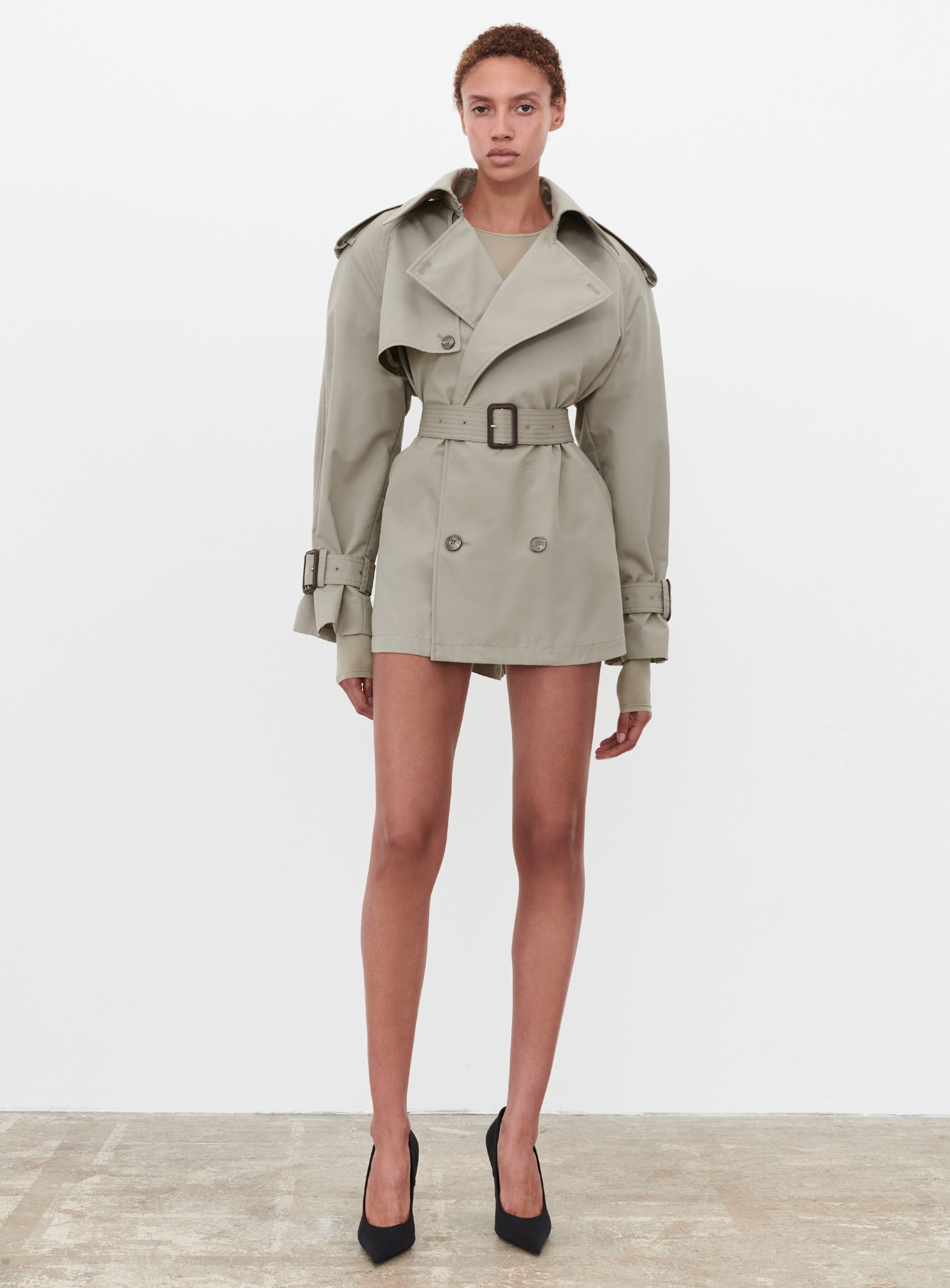 Clean Trench Mini - Taupe