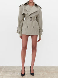 Clean Trench Mini - Taupe
