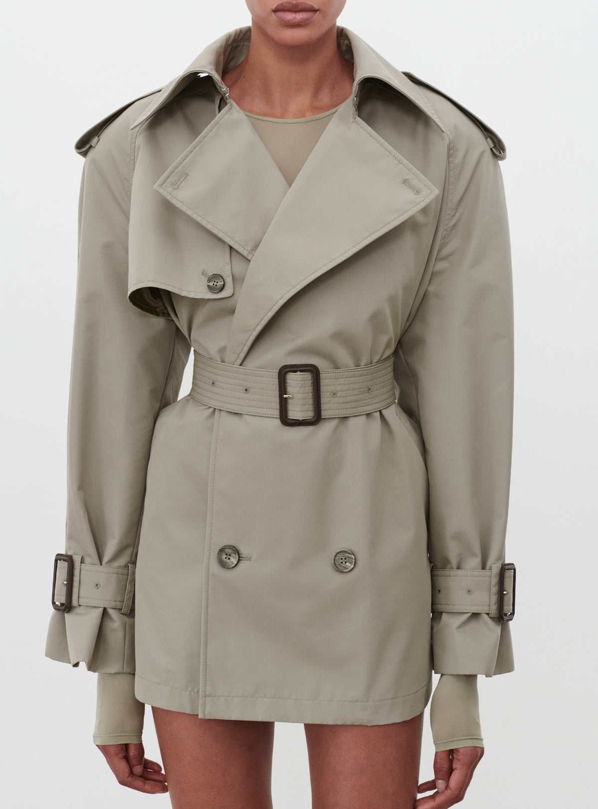 Clean Trench Mini - Taupe