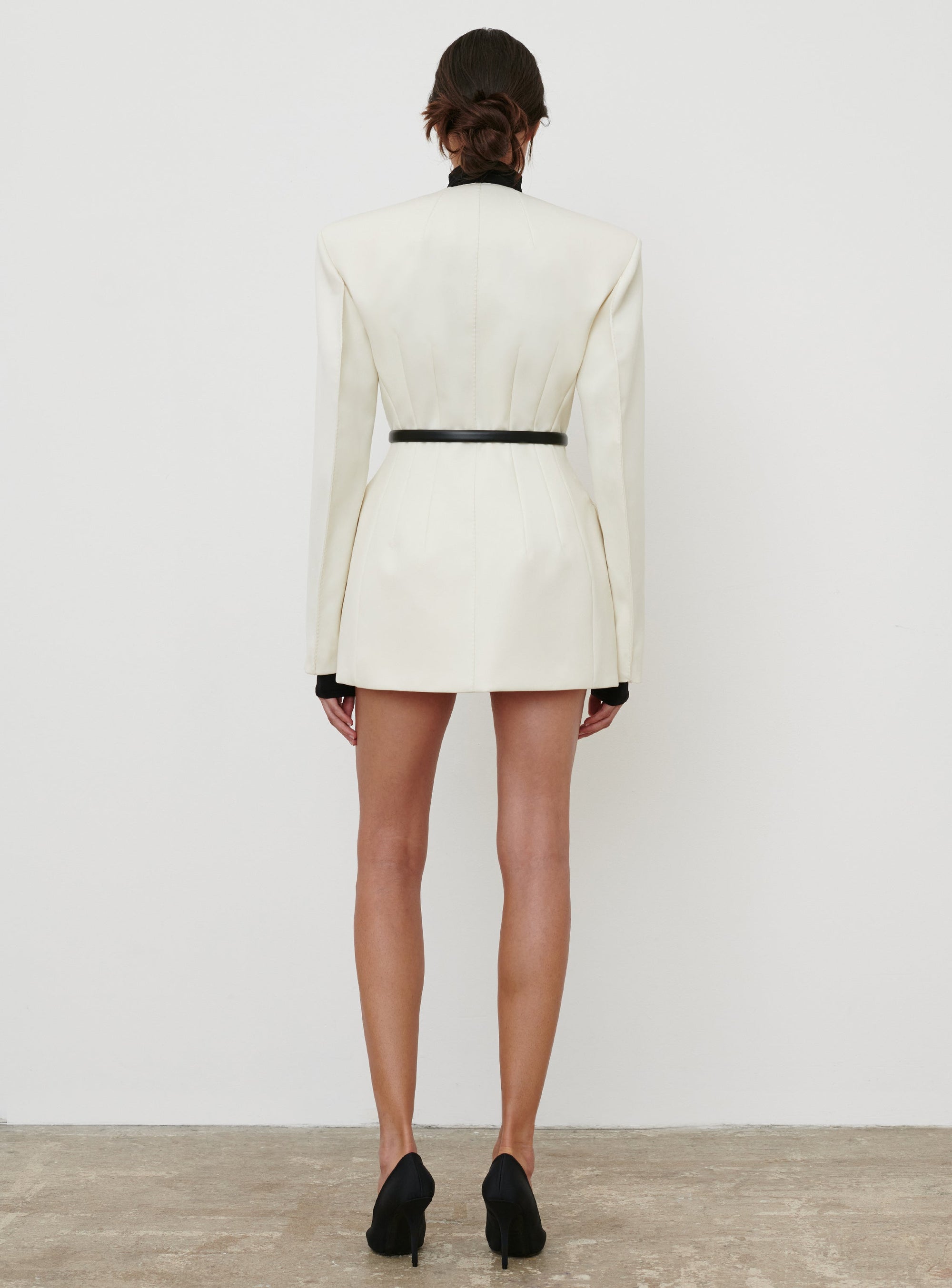 RHW Blazer Dress - Ivory