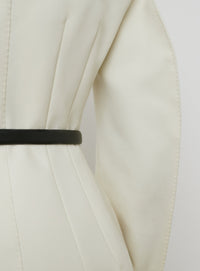 RHW Blazer Dress - Ivory