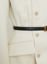 RHW Blazer Dress - Ivory