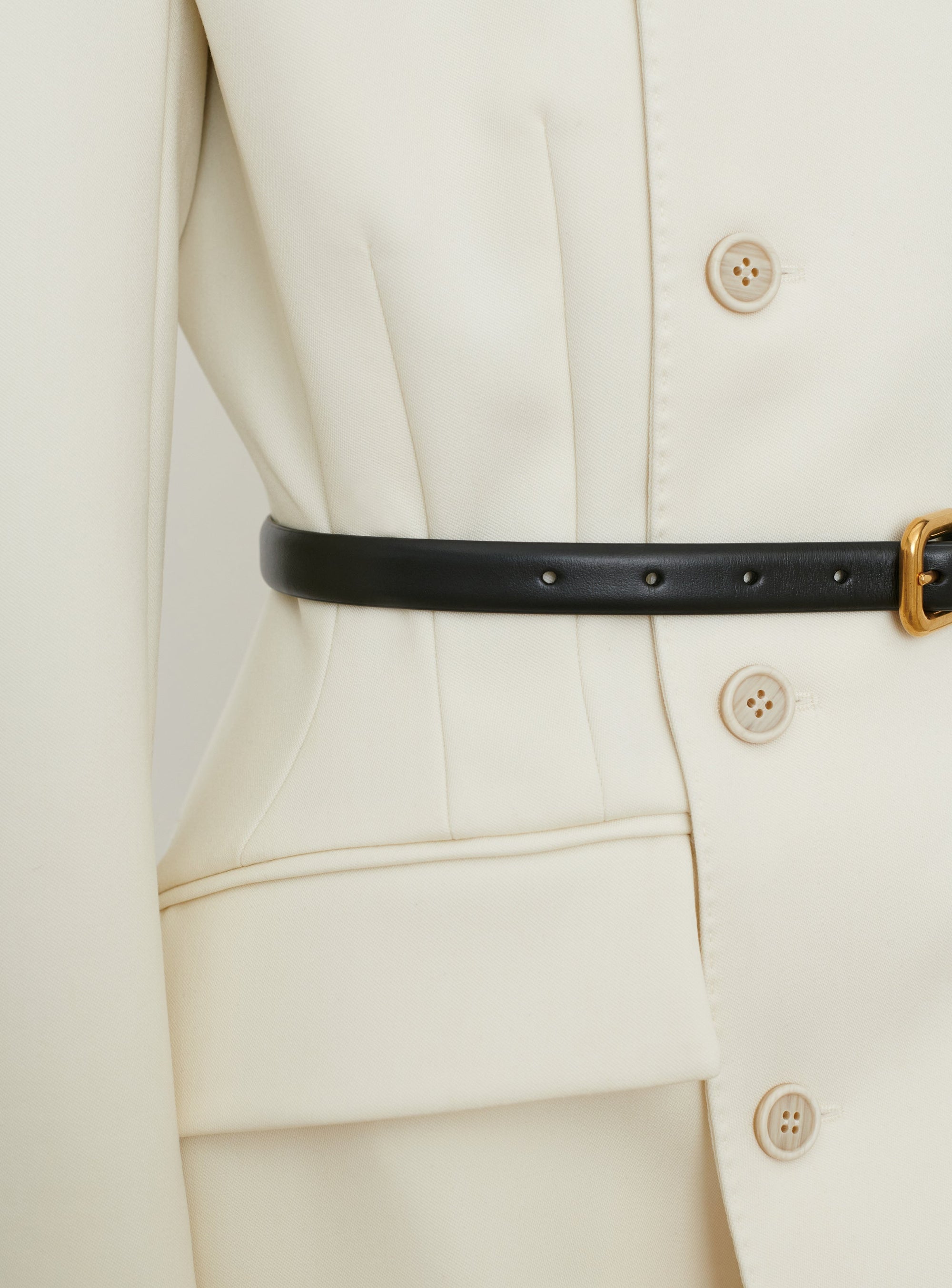 RHW Blazer Dress - Ivory