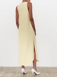 Matte Tank Dress - Lemon