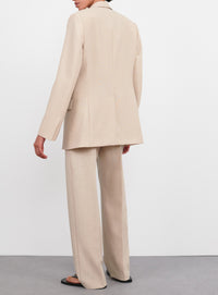 Light Longline Blazer - Sand