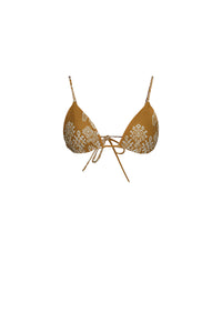 Wakama bikini top - Yellow