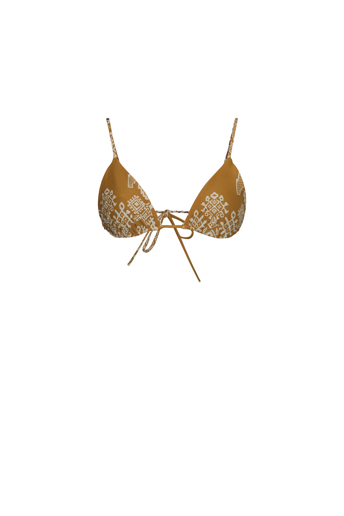 Wakama bikini top - Yellow
