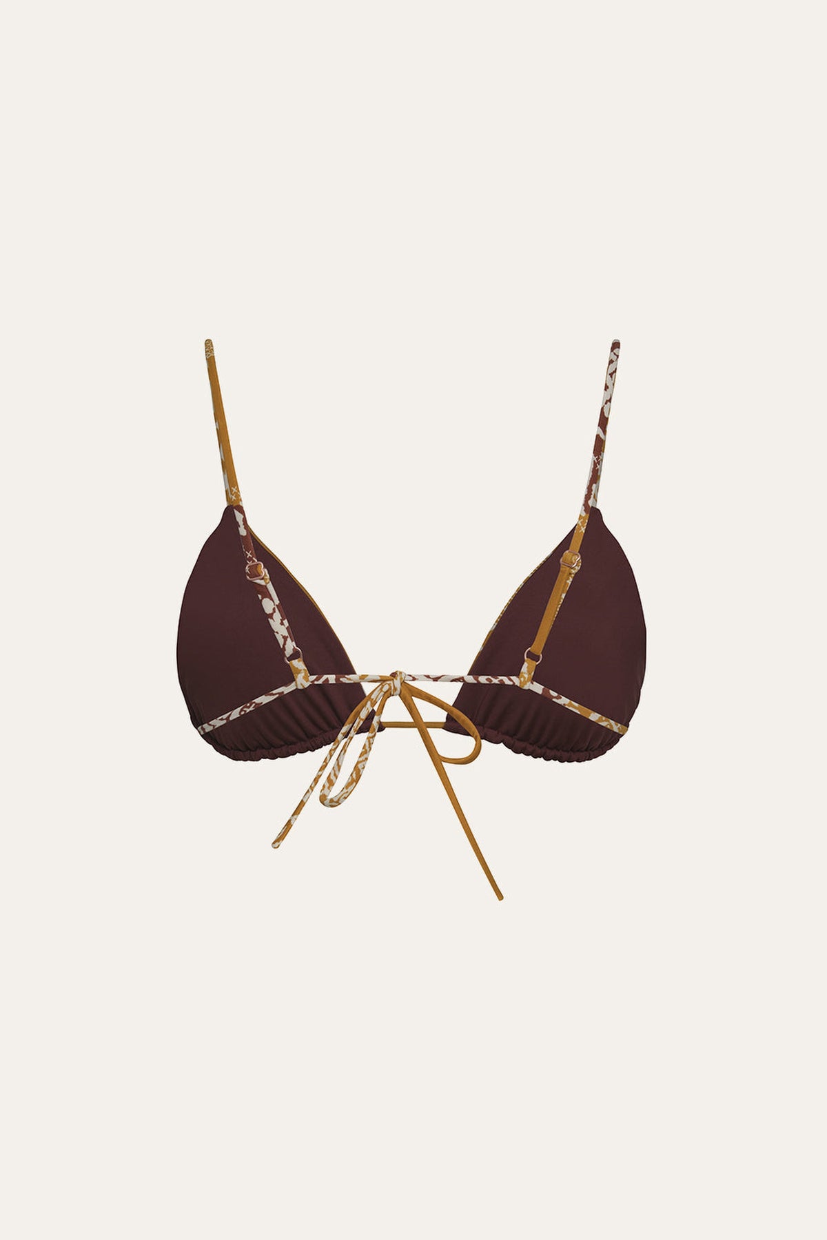 Haut de bikini Wakama - Jaune
