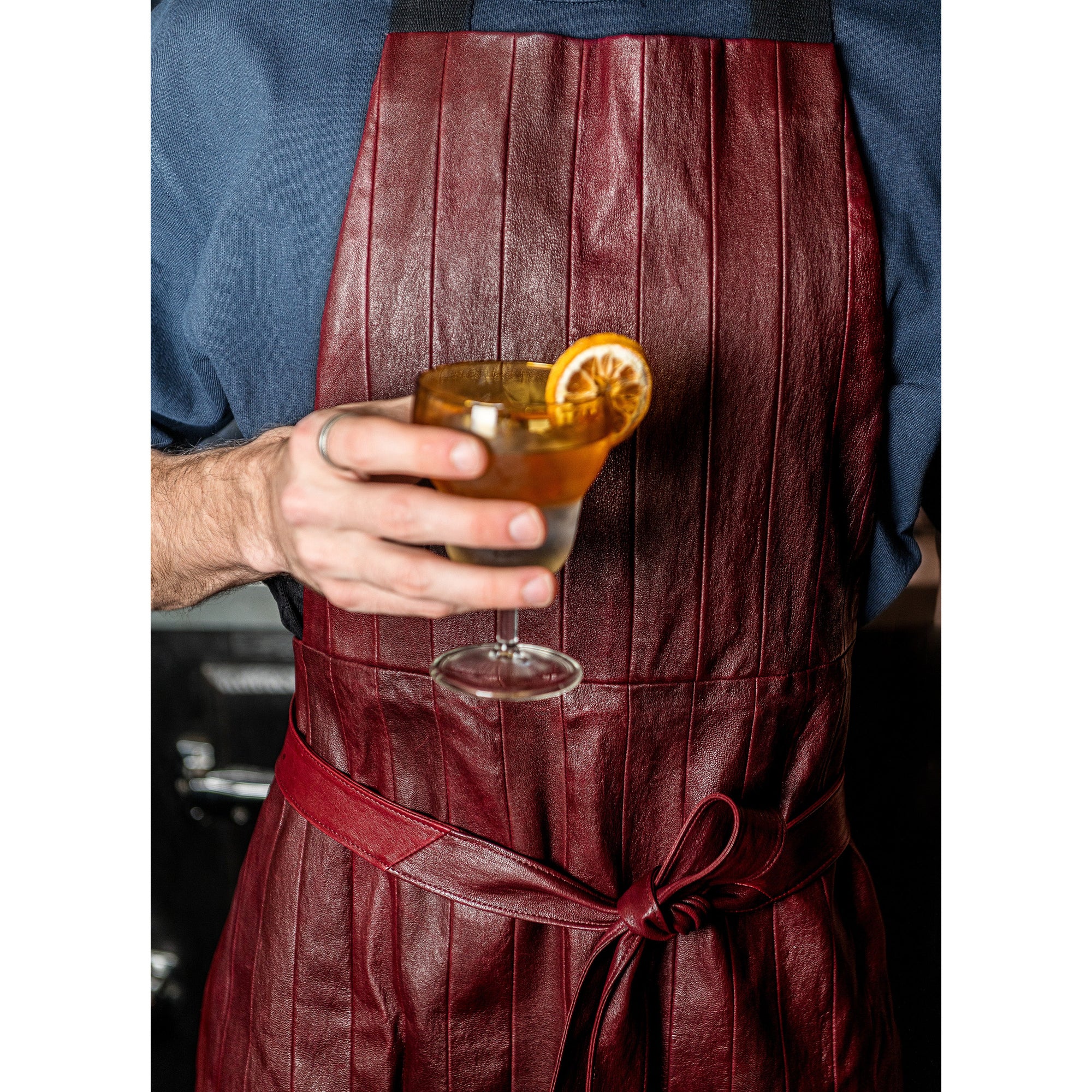 Ink Ocean & Charcoal Tabliers - Ink Ocean & Charcoal