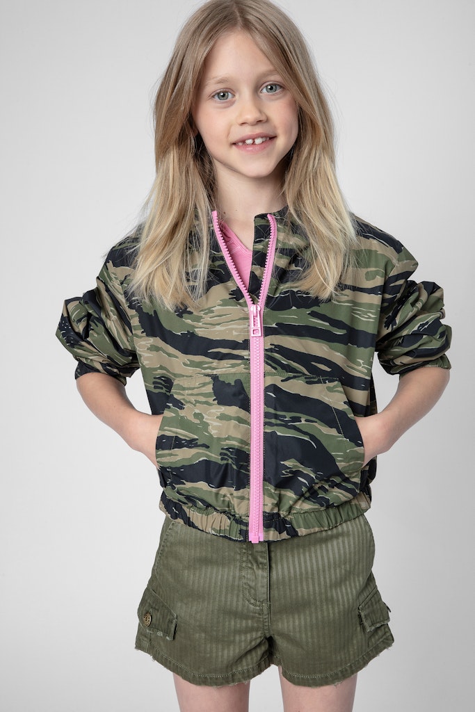 ZHORS LIGNE ARMY VICK GIRLS COAT