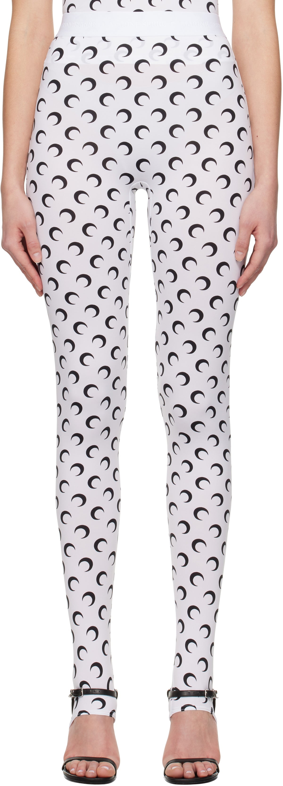 PRIX MARQUE : 120€_All Over Moon White Legging - All Over Moon White