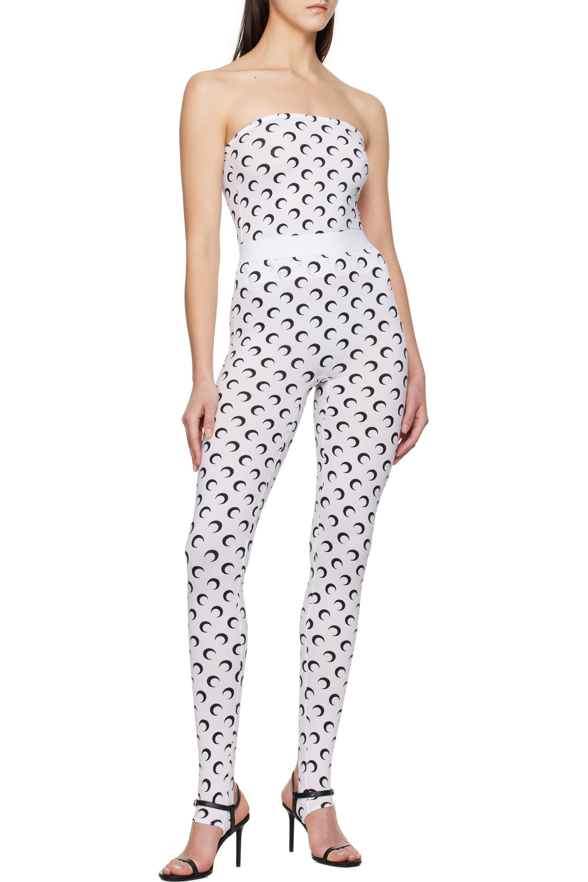 PRIX MARQUE : 120€_All Over Moon White Legging - All Over Moon White