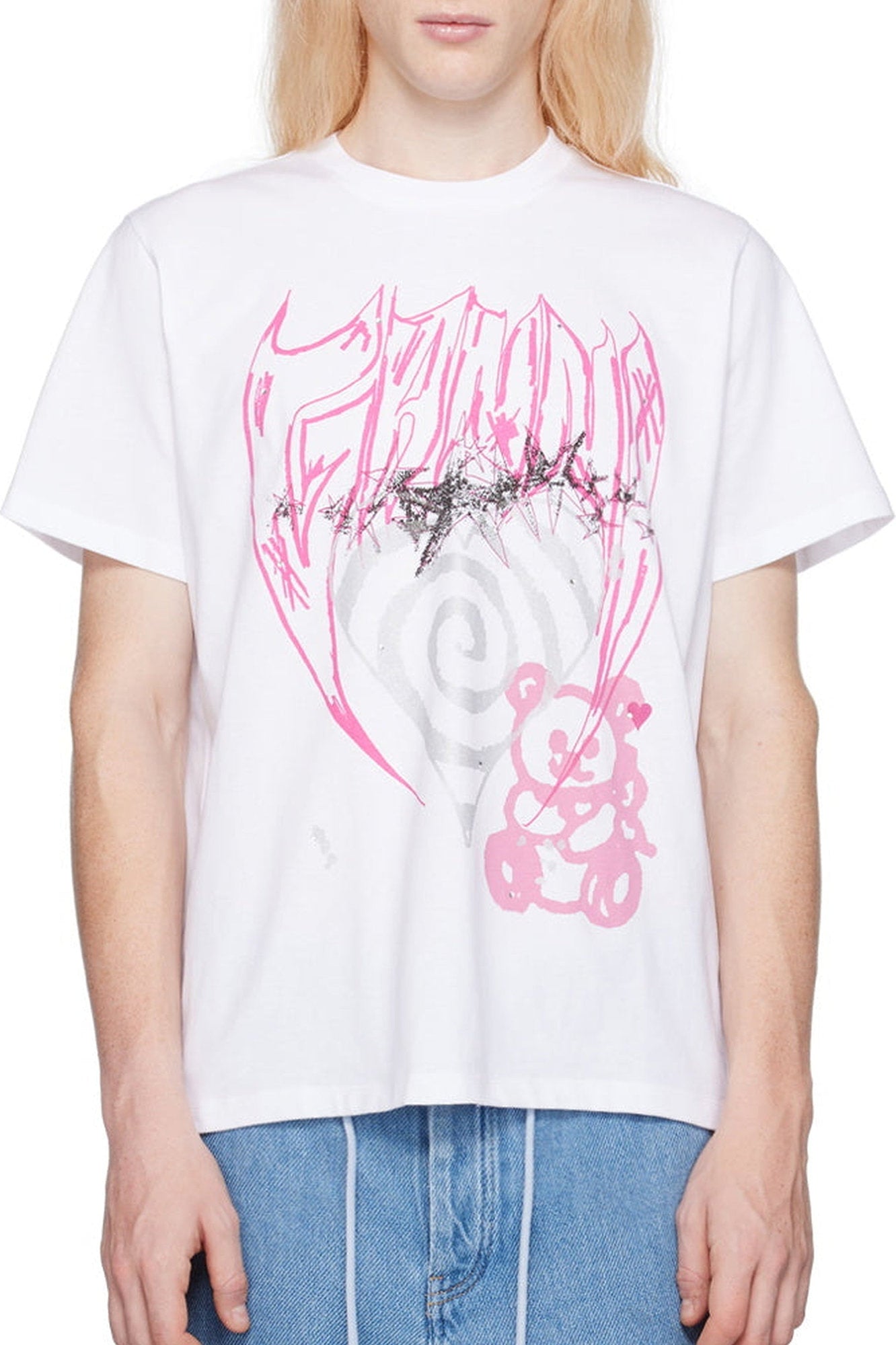 T-shirt Elements à imprimé graphique - Bright White