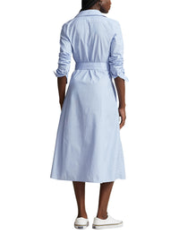 Poplin shirt dress - Classic Medium Blue