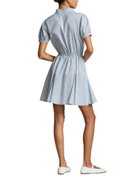 Robe fleurie cordon de serrage en coton - Mini Tulip Floral