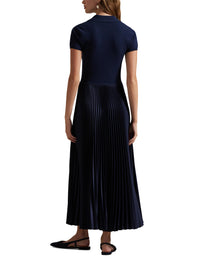 Polo dress with pullover top - Hunter Navy