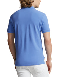 Polo coupe classique en coton piqué - New England Blue