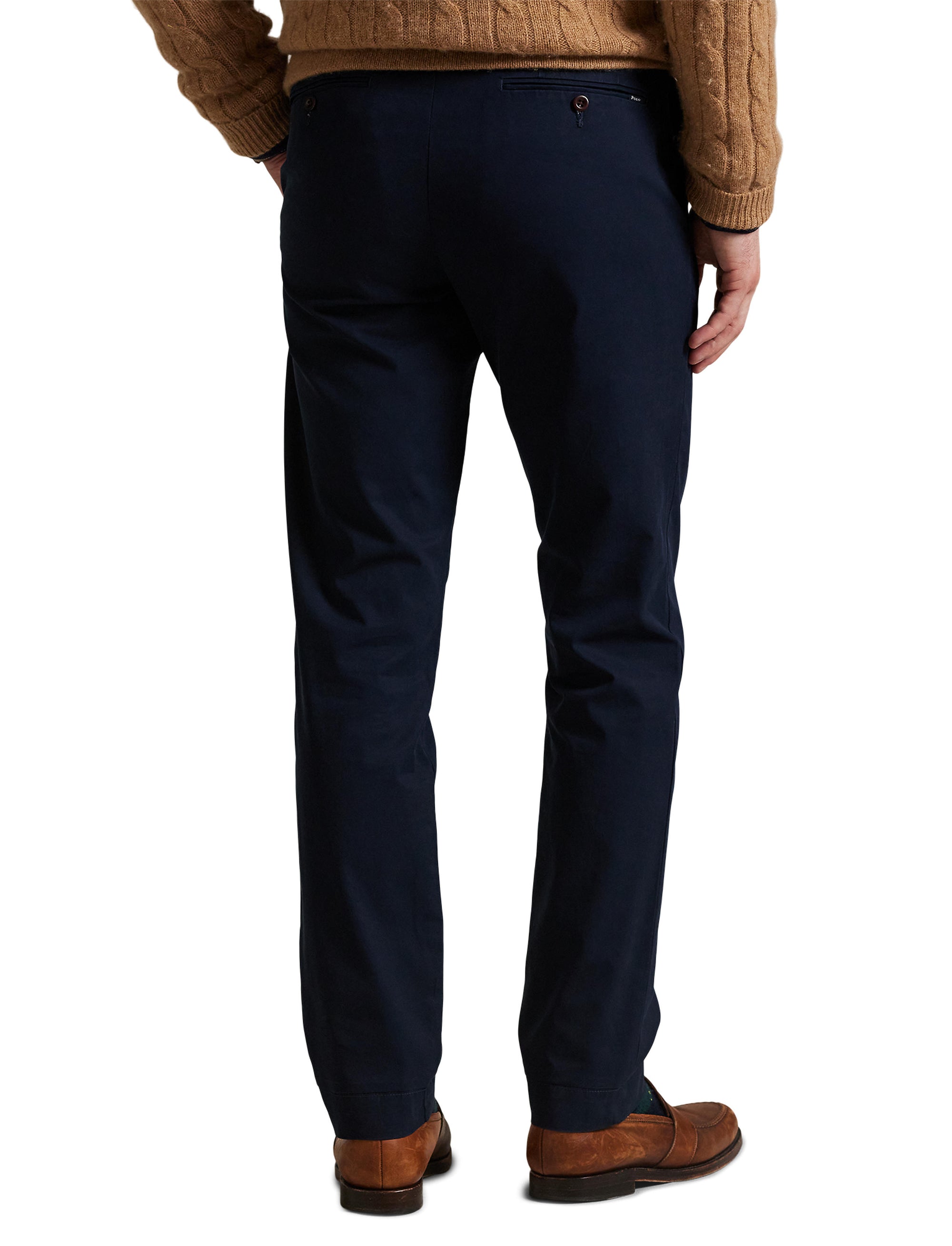Pantalon en sergé slim - Aviator Navy