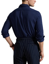 Chemise ultra-légère en coton piqué - Spring Navy Heather