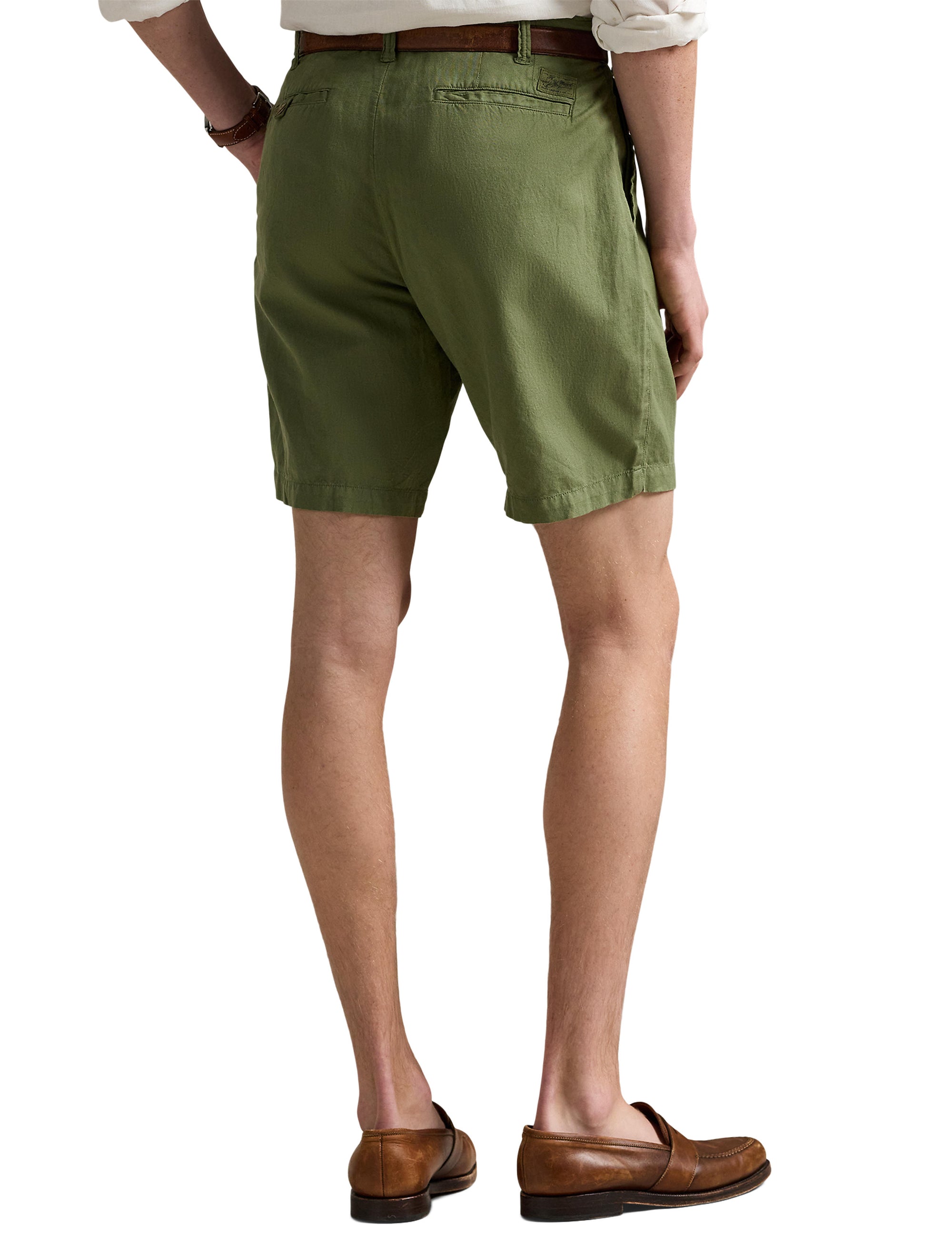 Short classique en lin - Tree Green
