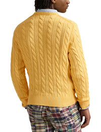 Pull en coton torsadé - Fall Yellow