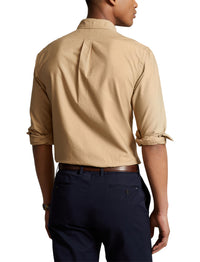 Chemise Oxford ajustée teinte en pièce - Surrey Tan