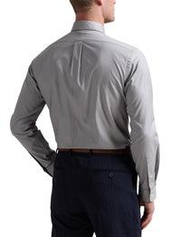 Chemise Oxford stretch Custom Fit - Grey