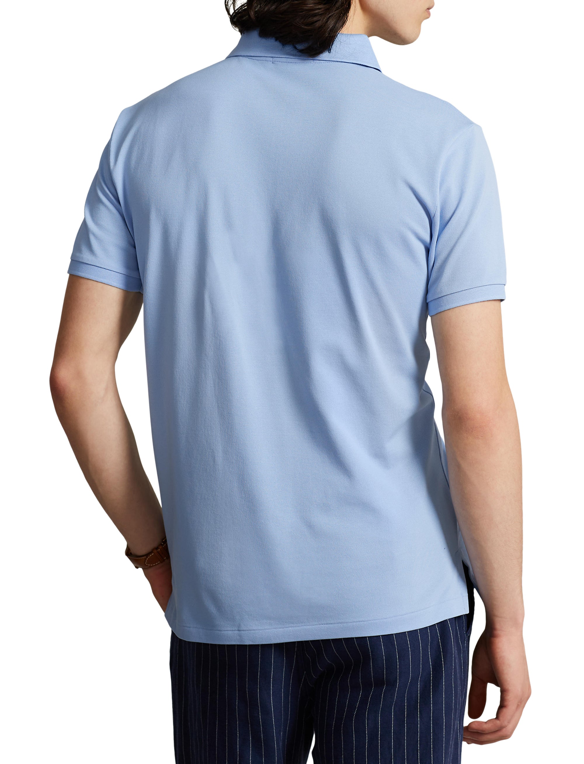 1pcs / NEW // AUSTIN BLUE/C7156 POLO SHIRT SHORT SLEEVE SSKCCMSLM5