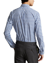 Chemise Slim Fit en popeline stretch - Blue & Multicolore