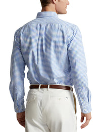 1pcs / NEW // 4338A LIGHT BLUE/WHITE SPORT SHIRT LONG SLEEVE CUBDPPCS