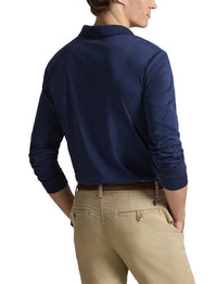 Classic Fit polo shirt in soft cotton - Spring Navy Heather