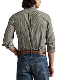 Chemise rayée Custom Fit popeline - Armadillo & White