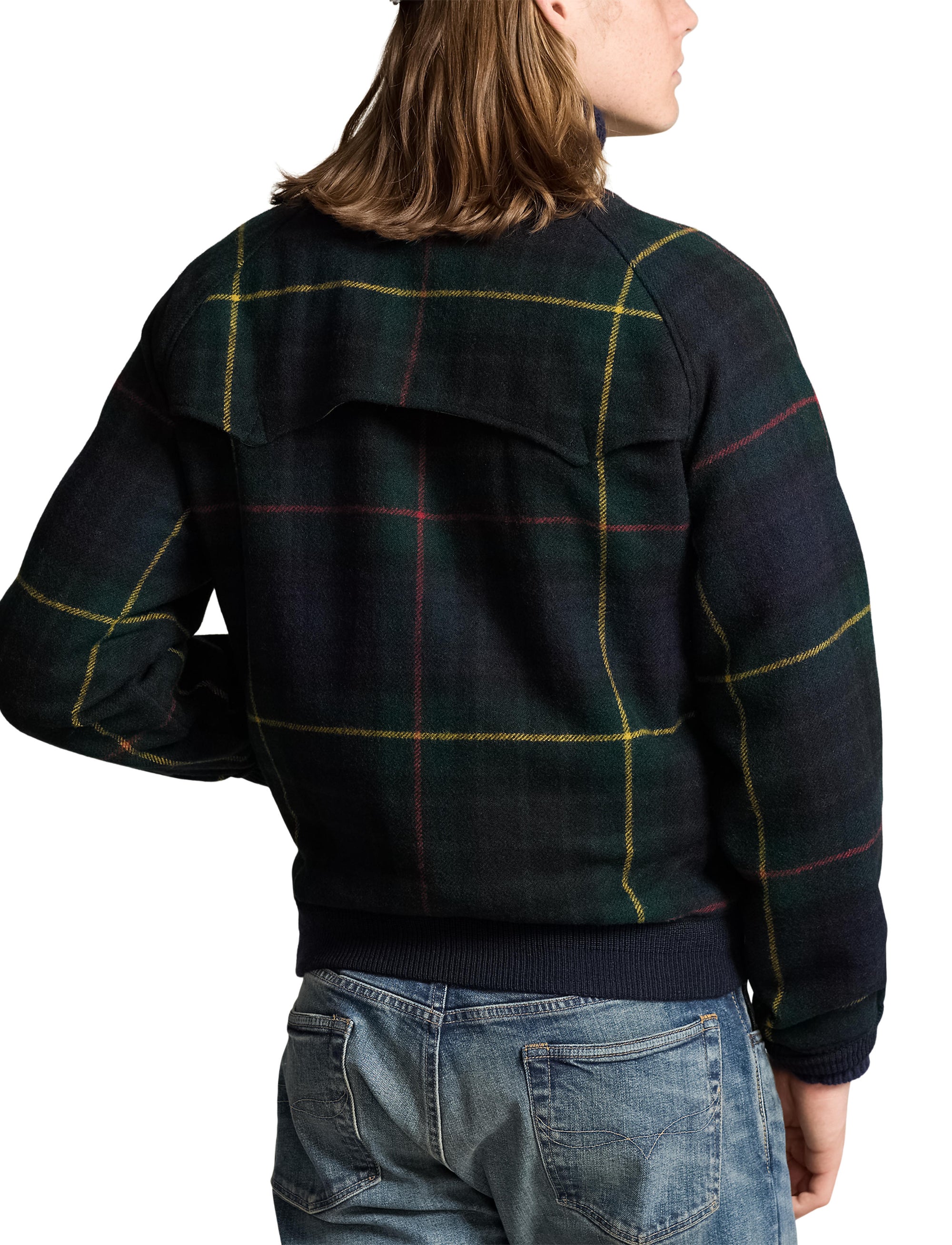 Veste écossaise en sergé de laine - Hunting Stuart Tartan