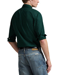 77pcs / NEW // 4192E PINE/BLACK SPORT SHIRT LONG SLEEVE CUBDPPCS