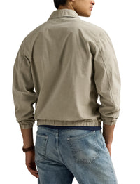Veste Bayport en popeline teinte - Olive