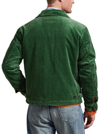 Wynton corduroy jacket - Meadow Green
