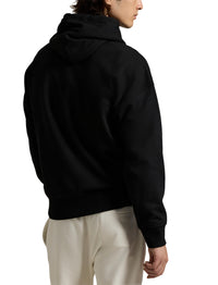 Sweat capuche Relaxed Fit logo en molleton - Polo Black