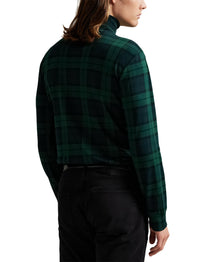 4pcs / NEW // BLACKWATCH PLAID PULLOVER LONG SLEEVE LSTURTLEM1