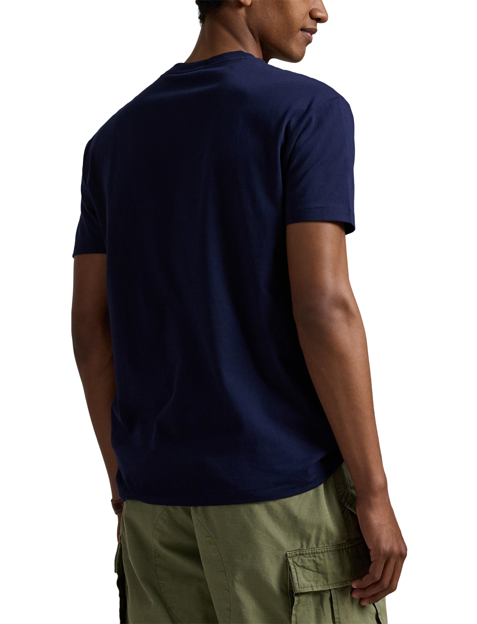T-shirt à logo Custom Slim Fit - Cruise Navy