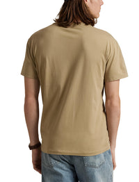 T-shirt à logo Custom Slim Fit - Surrey Tan