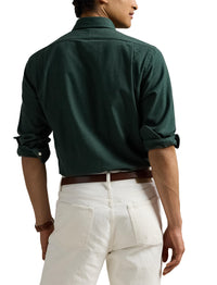 Chemise performance Custom Fit sergé - Landmark Green Heather