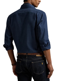 8pcs / NEW // 6545O MEDIEVAL BLUE HEATHER SPORT SHIRT LONG SLEEVE CUESTPPCS