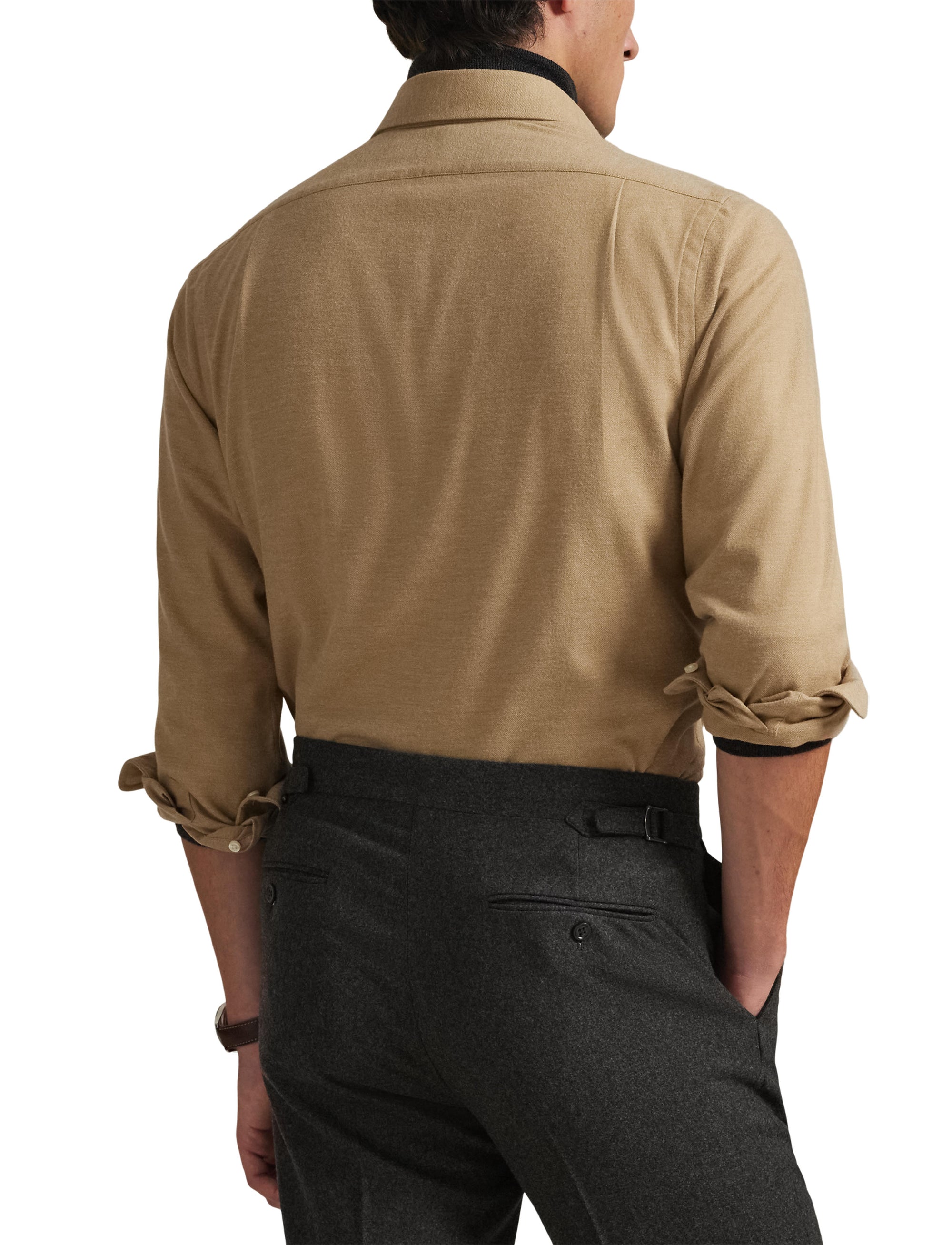 Chemise performance Custom Fit sergé - Grey Cloud Heather