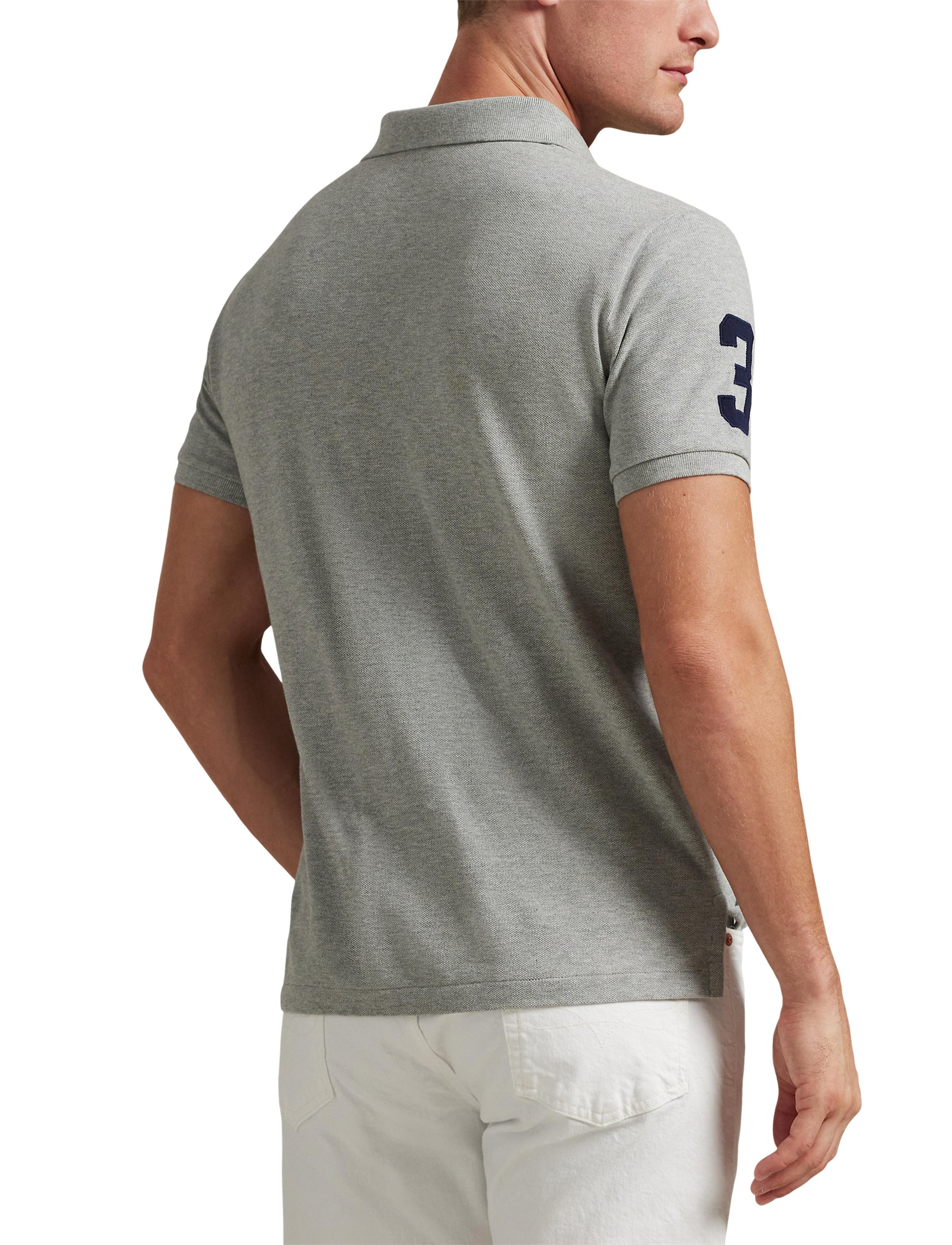 2pcs / NEW // ANDOVER HEATHER POLO SHIRT SHORT SLEEVE SSKCCMSLM1